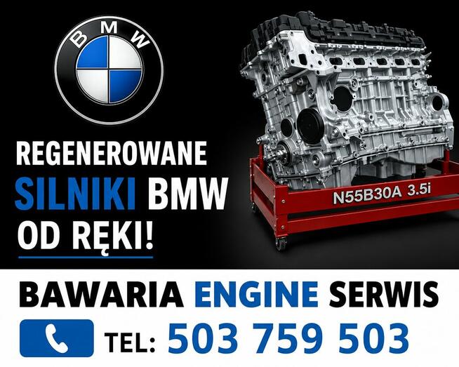 Regenerowane silniki BMW od ręki | Gwarancja | Dobór po VIN