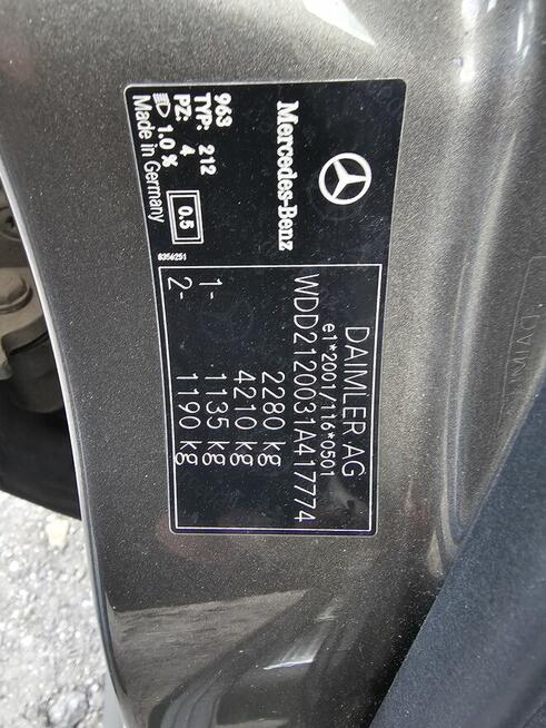 MERCEDES W212 E-KLASA E250 CDI