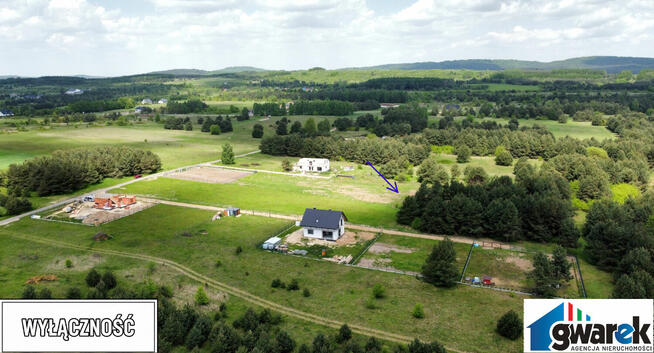 Szeroka, działka budowlana 1050 m2 Chechło ul. Widokowa