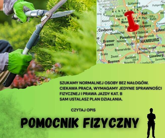 Pomocnik w firmie około-gospodarczej. Niemcy / Zapraszam