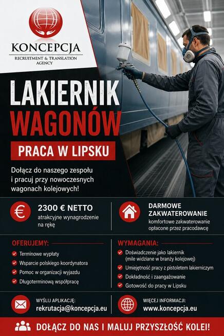 Lakiernik / czka przemysłowy/a - (Lipsk-IC-DPKH-DE)