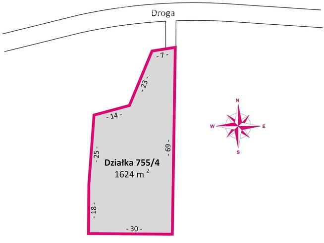 Działka budowlana z WZ | 16,24 ar | Wola Mała