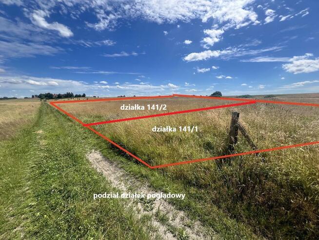 Działka rolna Zieleniewo gm. Kołobrzeg, Jantarowa