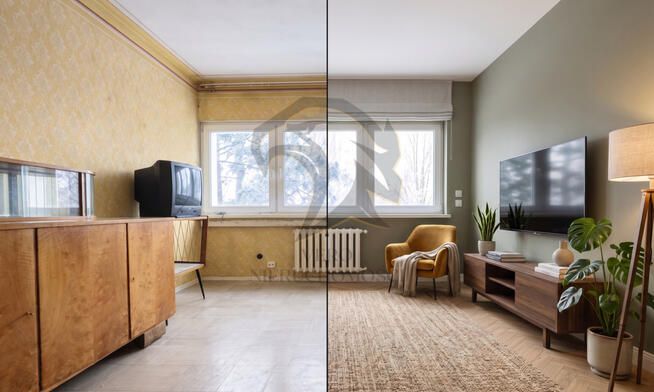 44m² potencjału z lasem za oknem