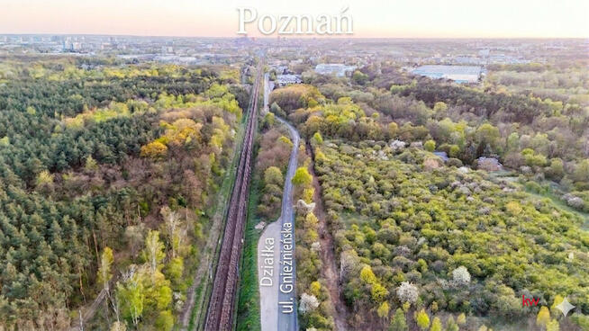 Działka usługowa Poznań gm. Poznań-Nowe Miasto Nowe Miasto, Gnieźnieńska