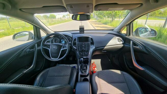 Opel Astra 1.4 Turbo LPG GAZ 124tys km Klima Tempomat Czujniki ISOFIX Piękna