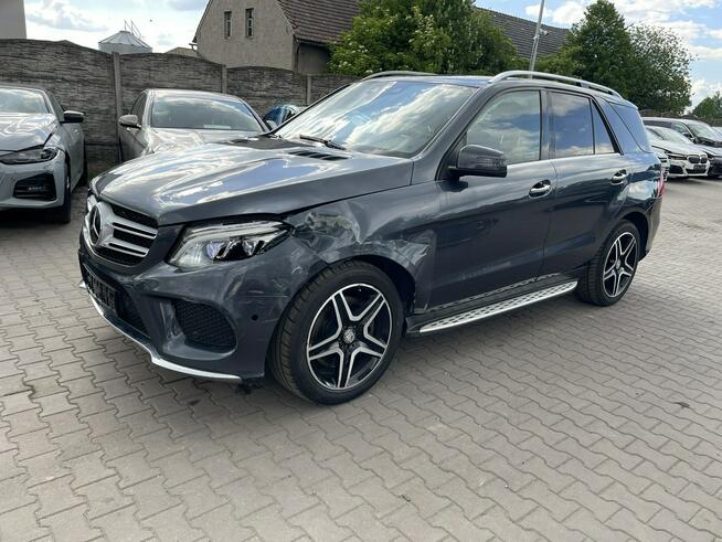 Mercedes GLE 500 4Matic HAK Kamery360 Skóra Pamięć Pneumatyka 435KM