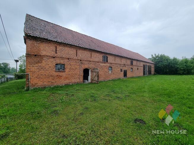 Działka z budynkiem gospodarczym 500 m2