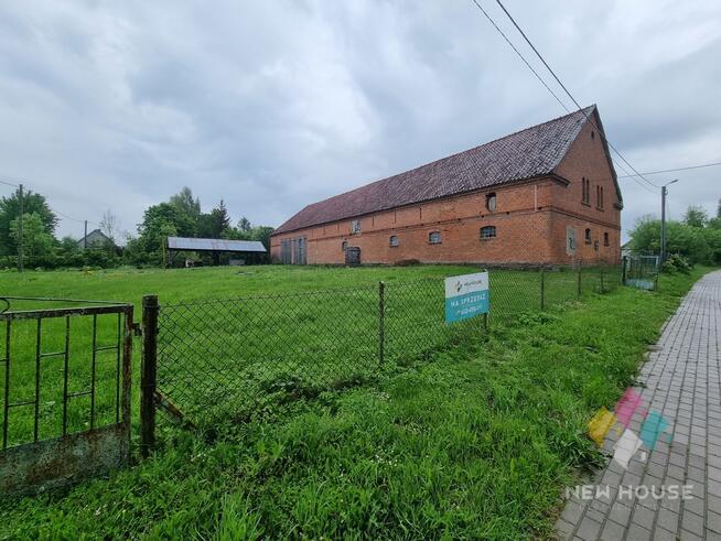 Działka z budynkiem gospodarczym 500 m2