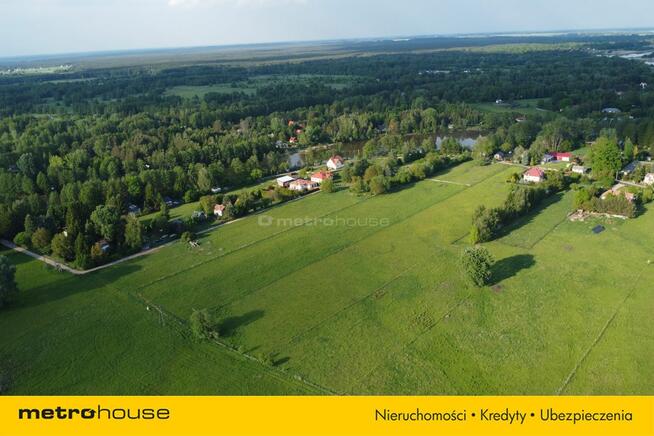Malownicza działka na Cuplu 100 metrów do Narwi