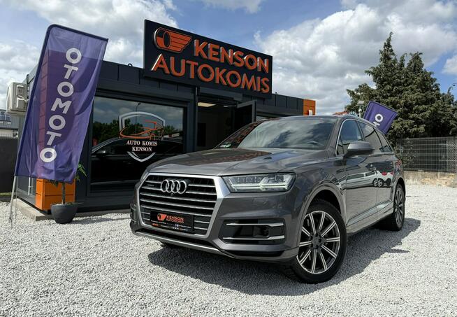 Audi Q7 7-Osobowa, 4x4, LED, Klima, Navi, Tempomat, Asystent, Panorama, FV-23%