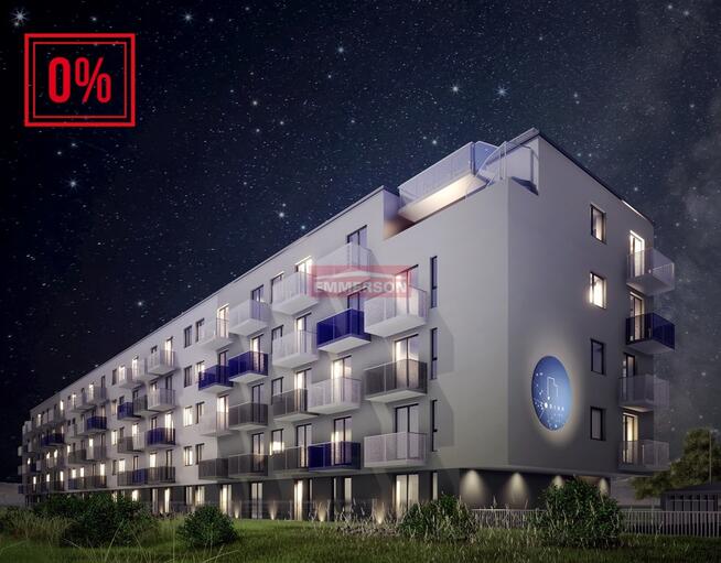 3 pokoje z BALKONEM- budynek ukończony