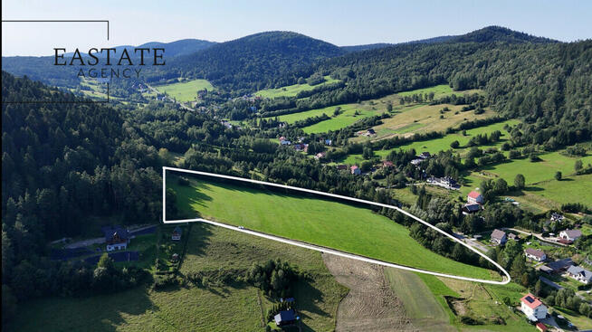 Grunt inwestycyjny 3,35 ha | MPZP | Beskid Sądecki