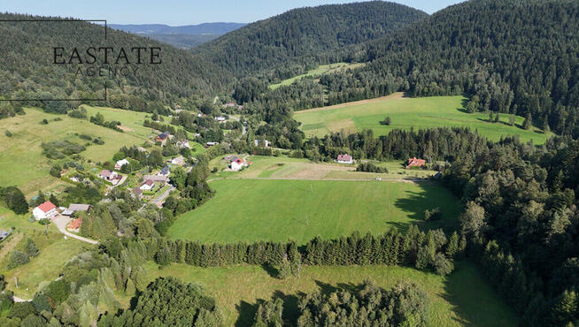 Grunt inwestycyjny 3,35 ha | MPZP | Beskid Sądecki