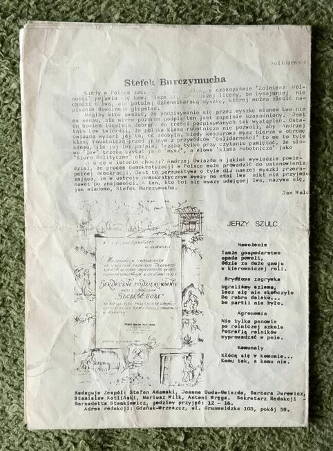 Plakat Efekt IX Zjazdu PZPR 1981.