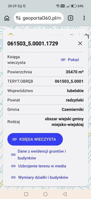 Sprzedam działkę