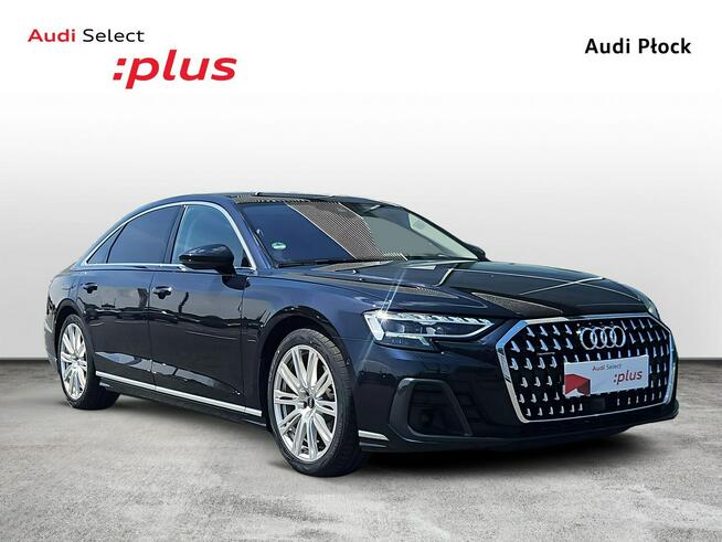 Audi A8 Masaże_Wentylacja_SkrętnaOś_Webasto_Panorama_360_B&O_FV