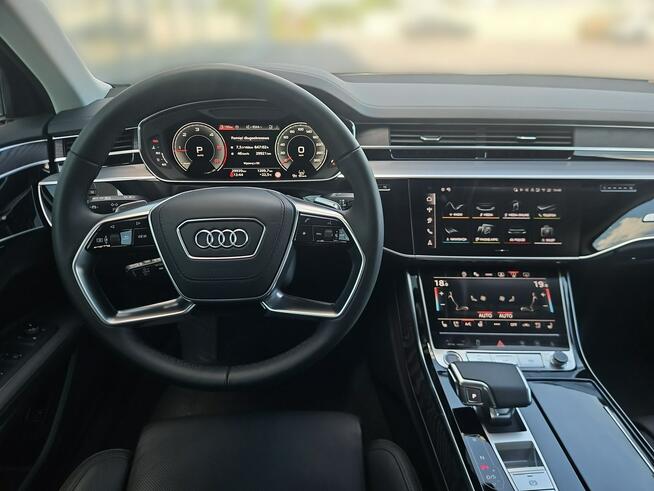 Audi A8 Masaże_Wentylacja_SkrętnaOś_Webasto_Panorama_360_B&O_FV