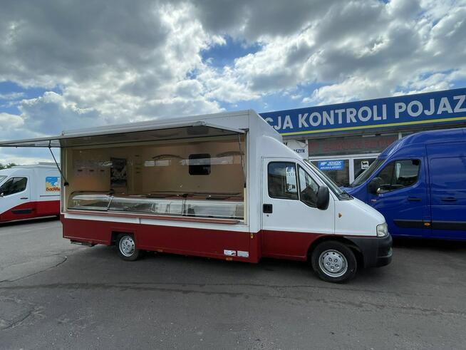 Fiat Ducato Autosklep wędlin Gastronomiczny Food Truck Foodtruck Sklep bar 3500