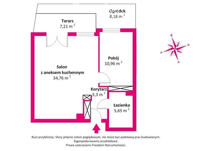 Wysoki standard | Duża sypialnia | Taras | Garaż