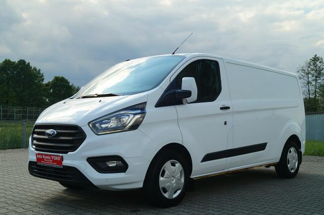 Ford Transit Custom L2 H 1 130 KM 97 TYS. KM. HAK ,KAMERA, LEDY, GRZ FOTELE-SZYBA VAT23 %