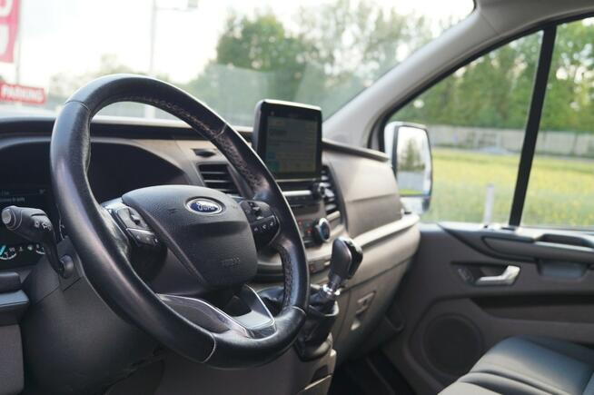 Ford Transit Custom L2 H 1 130 KM 97 TYS. KM. HAK ,KAMERA, LEDY, GRZ FOTELE-SZYBA VAT23 %