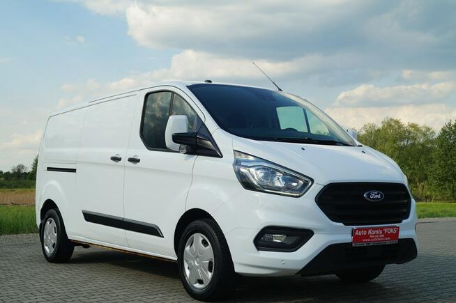 Ford Transit Custom L2 H 1 130 KM 97 TYS. KM. HAK ,KAMERA, LEDY, GRZ FOTELE-SZYBA VAT23 %