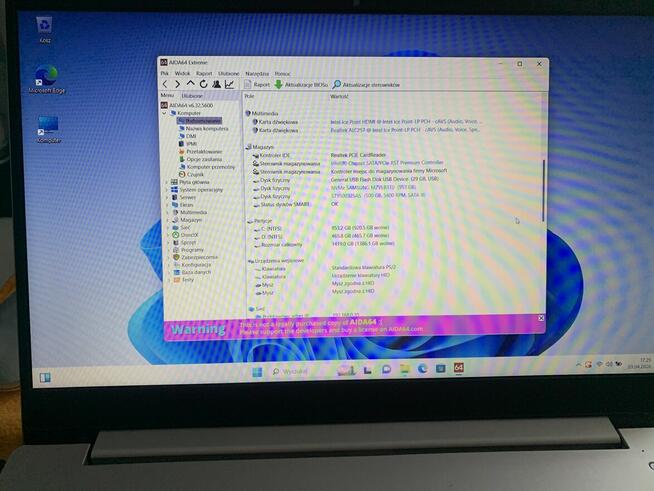 SUPER OKAZJA! Lenovo IdeaPad S340-14IIL/ Intel Core i5-1035G