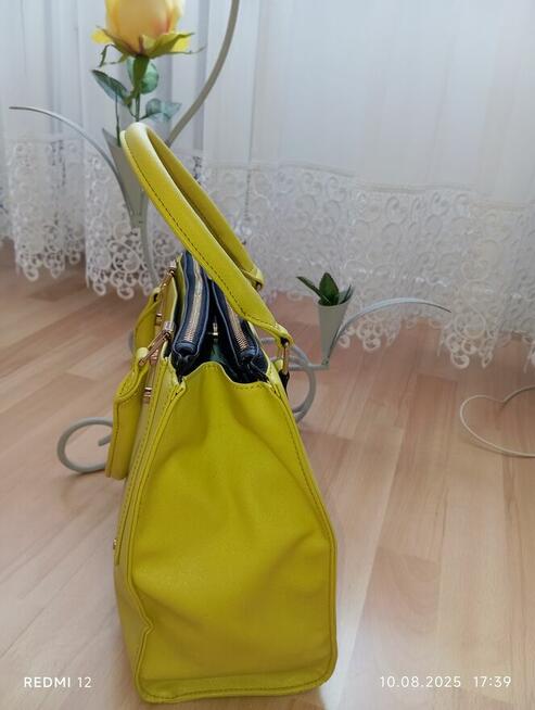 Torebka w kolorze limonki
