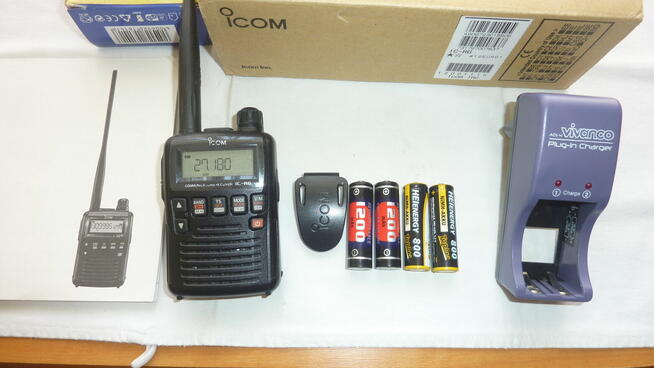 Skaner nasłuchowy ICOM IC-R6.Stan b.dobry, kompletny, mało uży
