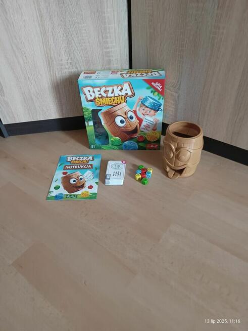 Gra rodzinna zręcznościowa - Beczka śmiechu Trefl