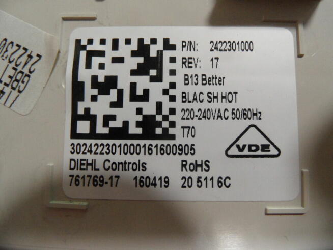 programator pralki beko beko WMY81243PL 2422301000