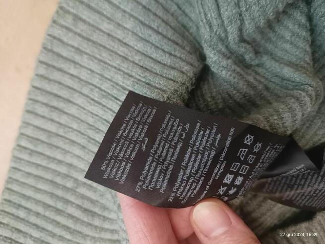 Sukienka dzianinowa sweterkowa tunika sweter sweterek Vila