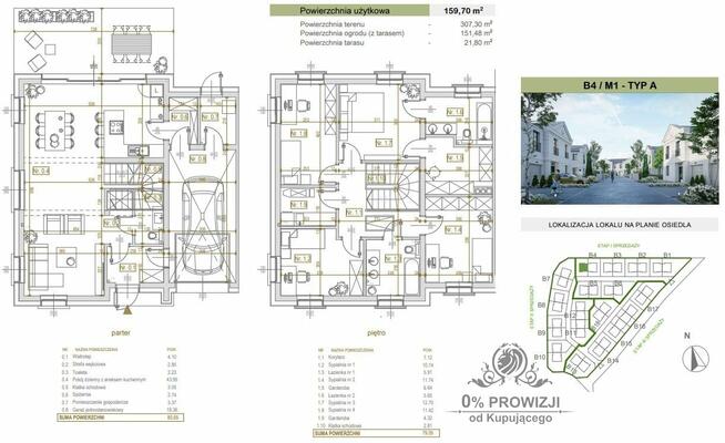 Dom w zabud. bliźniaczej z garażem/ogrodem/pompą ciepła/rekuparacją/smart home