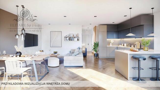 Dom w zab. bliźniaczej o pow. uż.105,27+ 16,1m2garaż, dz.383m2/Iwin