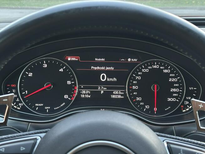 Audi A6 V6T 2017r 3.0 TDI 320KM TipTronic Bose Radar Kamera ACC Zarejestrowany