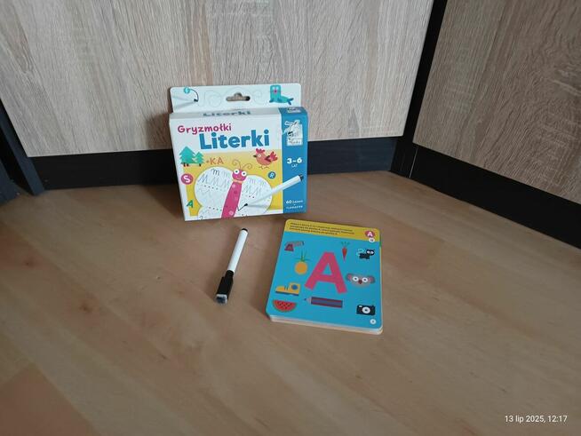 Karty zadań dla dzieci - Literki. Gryzmołki.