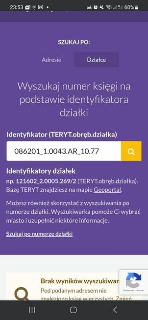 Sprzedam działkę.