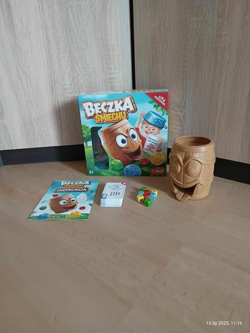 Gra rodzinna zręcznościowa - Beczka śmiechu Trefl