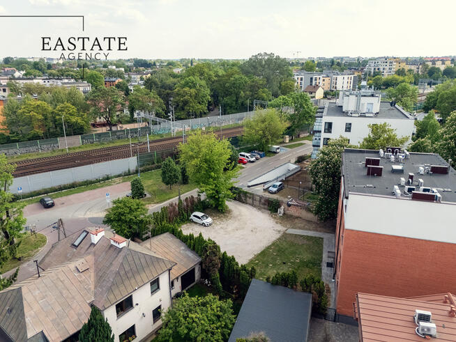 Działka budowlana 454 m² z mediami, asfaltowy doja