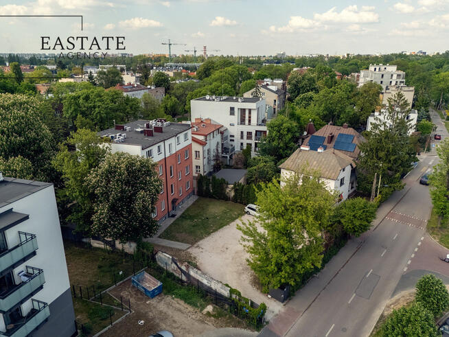 Działka budowlana 454 m² z mediami, asfaltowy doja