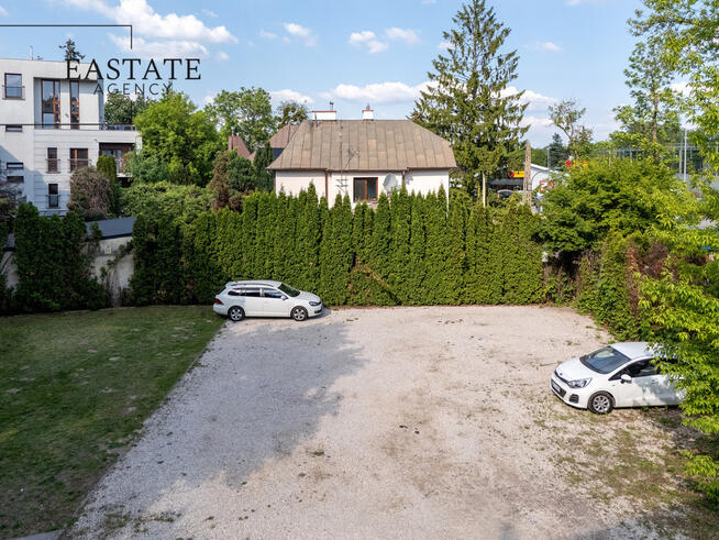 Działka budowlana 454 m² z mediami, asfaltowy doja