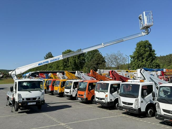 Nissan Cabstar Podnośnik Koszowy 16.5m Multitel 160 ALU Zwyżka UDT Wumag GSR P7