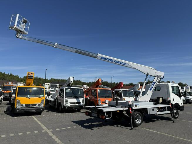 Nissan Cabstar Podnośnik Koszowy 16.5m Multitel 160 ALU Zwyżka UDT Wumag GSR P7