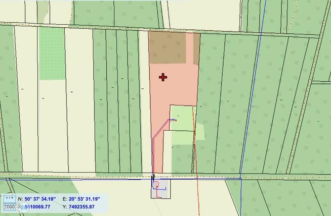 Działka rolna Gnojno Gorzakiew
