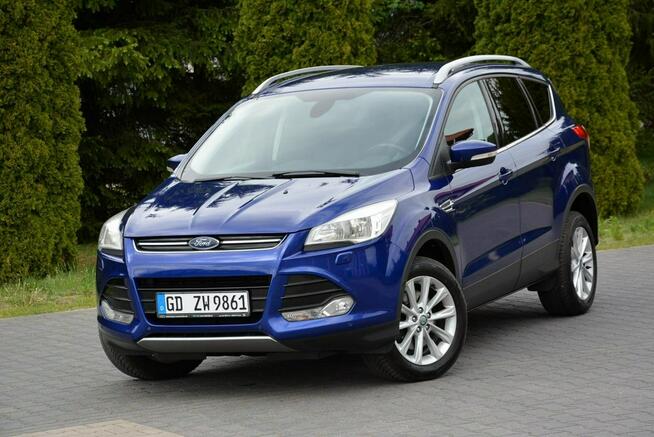 Ford Kuga 4x4 Titanium Skóry Navi 2xParktronik ParkAssist Klimatronik ALU17" ASO