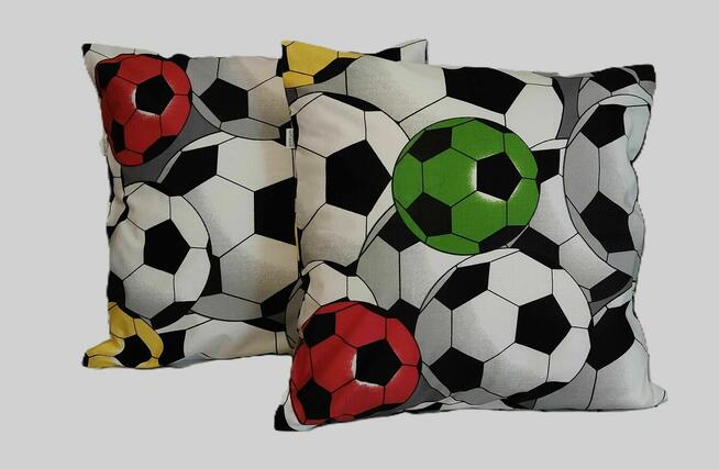 2 szt poszewki 40x40 bawełna sport HandmadebyAmia
