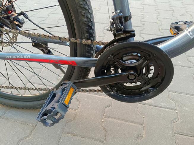 Rower męski Heckler X860 szary 27,5 cala używany
