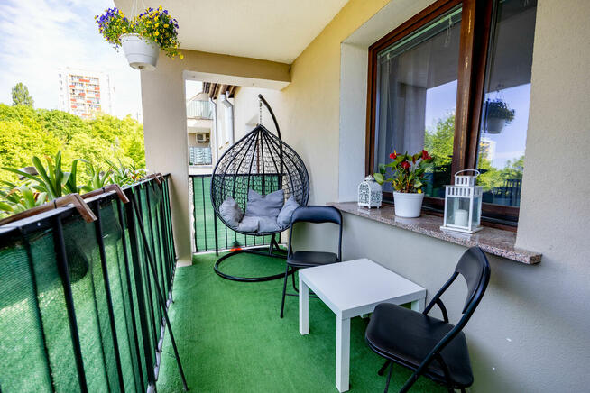 3 osobne pokoje + salon, balkon, blisko centrum mieszkanie z