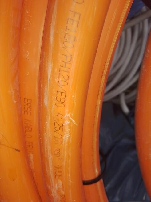 Kabel 4x25 ognioodporny E 90 około 18 m